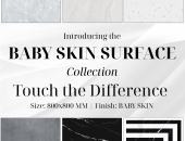 APODIO BABYSKIN 80x80: Tuyệt Tác Kiến Trúc Xúc Giác. Khẳng Định Đẳng Cấp Sang Trọng Bền Vững