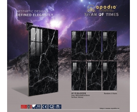 Gạch ốp lát Apodio 80x160 AF.10.86.8008 (Nero Marquina)