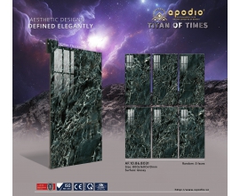 Gạch Apodio 80x160 AF.10.86.8031 (Alpi Verde Marble)