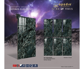 Gạch ốp lát Apodio 80x160 AF.10.86.8031 (Alpi Verde Marble)