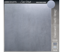 APODIO 80x80cm Babyskin (Mờ Mịn) A88CD1075 - Cement Dark Grey