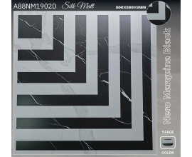 APODIO 80x80cm Babyskin (Mờ Mịn) A88NM1902D - Nero Marquina Black