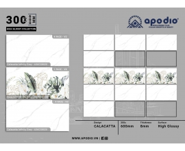 Gạch Apodio 30x60 A36CG8020 CG8020D - Bóng